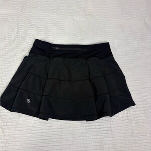 lululemon athletica Black Mini Skirt
